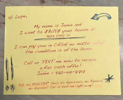PostcardMarketing Example