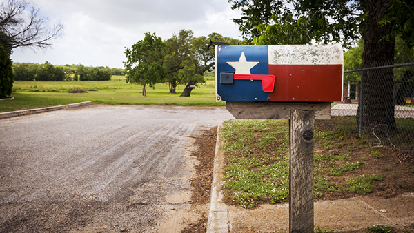 Texas mailbox