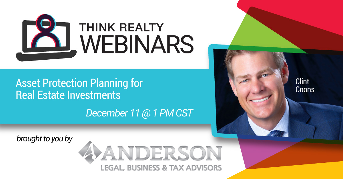 Free Webinar! Asset Protection Planning for Real Estate Investments ...