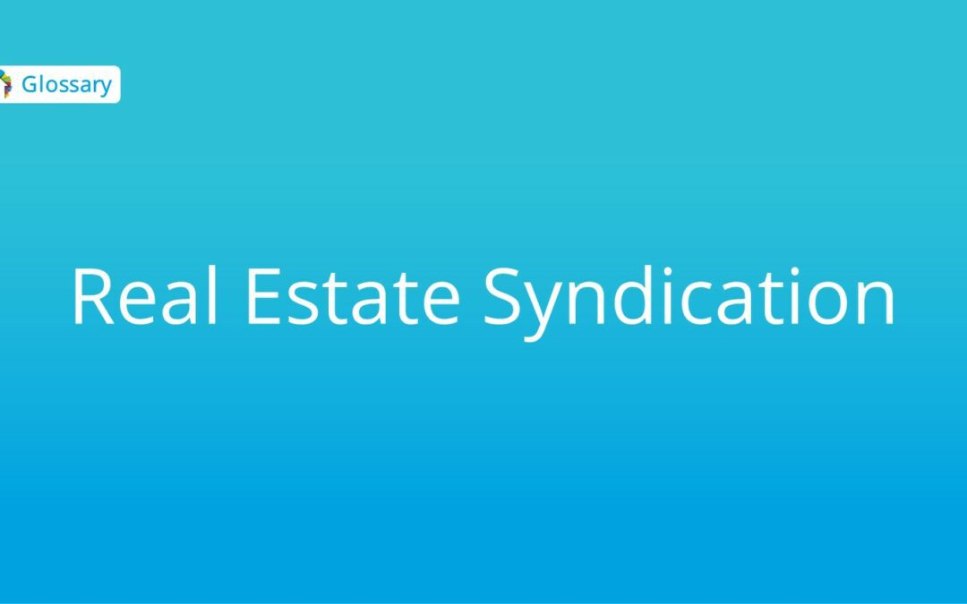 Real Estate Syndication