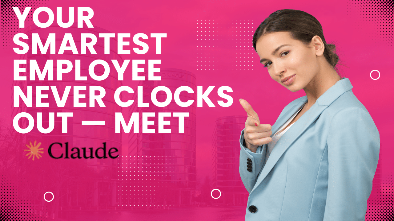 THINK BUSINESS · INTELLIGENCE IN ACTION Your Smartest Employee Never Clocks Out — Meet Claude What if your business had a brilliant collaborator available every hour of every day — one that writes, researches, strategizes, and adapts at the speed of thought? That's not a fantasy. That's Claude. THINK Business Editorial · April 2026